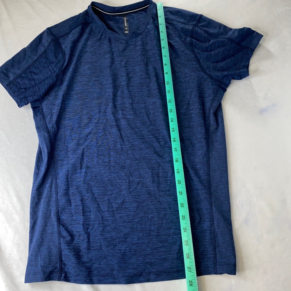 Ten Thousand Versatile Shirt Mens Medium Blue Athletic Workout Gym CrossFit MMA - Picture 8 of 9